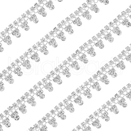 1Yard Alloy Rhinestone Chains AJEW-WH0561-54-1