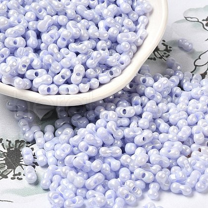 Opaque Colours Luster Glass Seed Beads X1-SEED-B001-01A-11-1