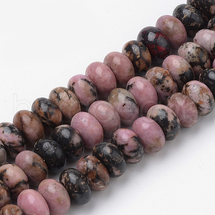 Natural Rhodonite Beads Strands G-S272-07-1