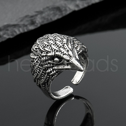 Tibetan Style Alloy Adjustable Cuff Rings for Men FS-WGCCCDE-02-1