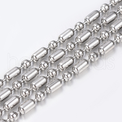 304 Stainless Steel Ball Chains CHS-H013-02-2MM-1