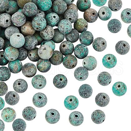 Olycraft 5 Strands Natural Black Agate Beads Strands G-OC0003-27-1
