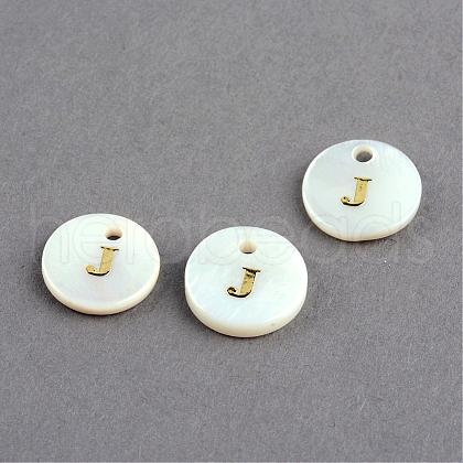 Freshwater Shell Pendants SSHEL-S249-J-1