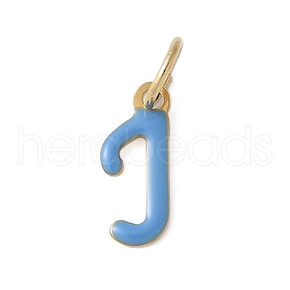 304 Stainless Steel Enamel Charms STAS-G353-01G-J-1