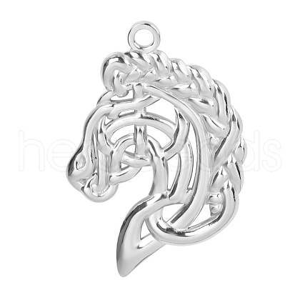 Non-Tarnish 201 Stainless Steel Pendants FIND-PW0004-19P-1