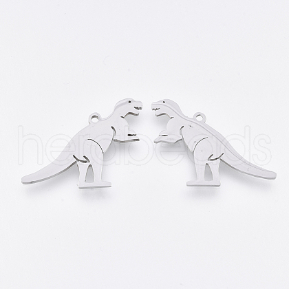 Non-Tarnish 201 Stainless Steel Pendants STAS-T044-105P-1
