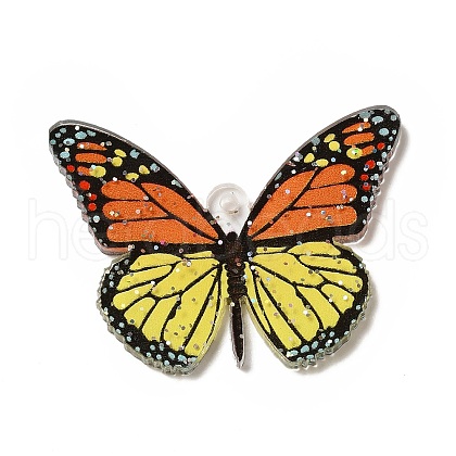 Printed Acrylic Pendants MACR-G059-15B-1