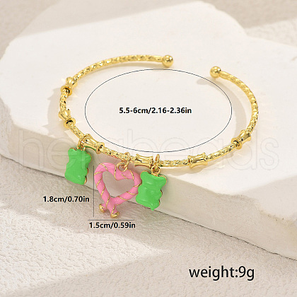 Brass Cuff Bangles IM6827-1-1