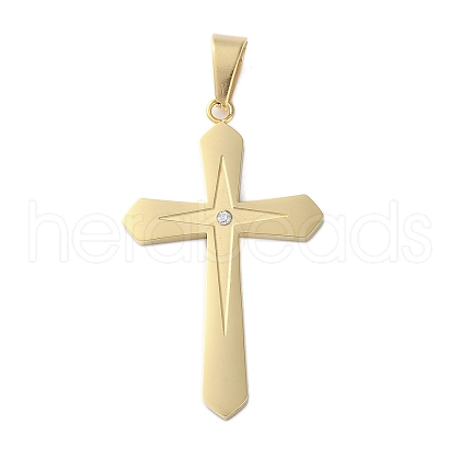 304 Stainless Steel Pendants STAS-G346-37G-1