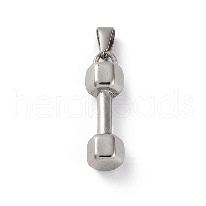 Anti-Tarnish 304 Stainless Steel Pendants STAS-H216-70B-P-1