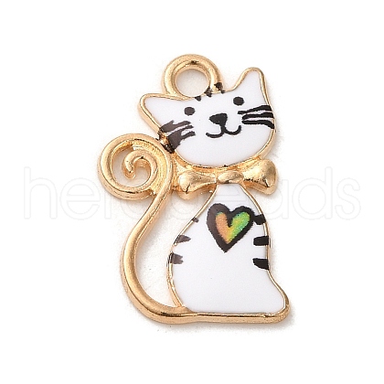 Alloy Enamel Pendants ENAM-T011-139F-1