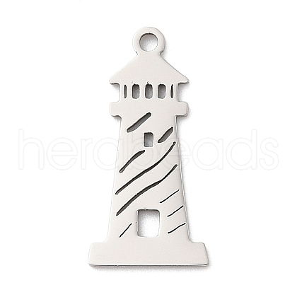 201 Stainless Steel Pendants STAS-Q341-03P-1