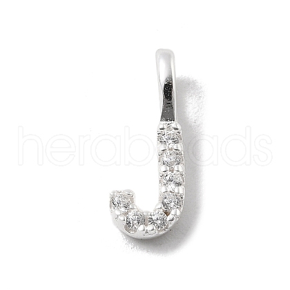 925 Sterling Silver with Cubic Zirconia Charms STER-Q004-01J-S-1