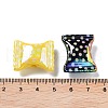 UV Plating Iridescent Acrylic Beads MACR-D032-12-3