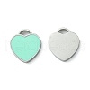 304 Stainless Steel Manual Polishing Charms STAS-C075-07P-1