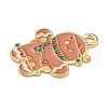 Christmas Theme Alloy Enamel Pendants ENAM-I060-01E-2