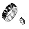 201 Stainless Steel Finger Rings for Men FS-WGEC394-05-4