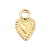 Ion Plating(IP) 304 Stainless Steel Pendants STAS-P379-25G-1
