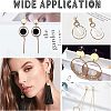 Unicraftale PVD Vacuum Plating 304 Stainless Steel Stud Earring Findings STAS-UN0016-05B-RG-5