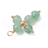 Natural Mixed Gemstone Pendants PALLOY-JF02885-5