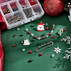 SUNNYCLUE DIY Christmas Charm Brooch Making Kit DIY-SC0019-53-4