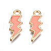 Alloy Enamel Pendants ENAM-N054-025M-3