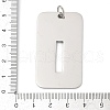 304 Stainless Steel Pendants STAS-M115-01P-I-3