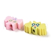Handmade Polymer Clay Beads CLAY-H001-04-2