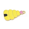 Bees Theme Alloy Enamel Pandants FIND-M083-06H-G-2