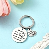 Alloy & 201 Stainless Steel Keychain KEYC-YW00101-08-1