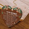 Heart with Word Wooden Hanging Plate HJEW-WH0037-006-6