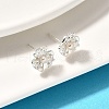Mother's Day Jewellery Natural Pearl Ear Studs EJEW-L099-10S-3