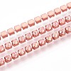 Iron Rhinestone Cup Chains CH-T006-05B-08-1