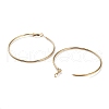 Ring 304 Stainless Steel Hoop Earrings for Women Men EJEW-B049-02G-G-2