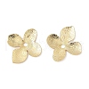 Brass Bead Caps KK-V015-02G-01-1