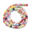 Handmade Lampwork Beads Strands LAMP-R020-02-3