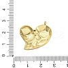 304 Stainless Steel Pendants STAS-V003-01G-02-3