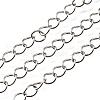 Tarnish Resistant 304 Stainless Steel Curb Chains CHS-S007-001-3