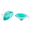 50Pcs 10 Colors Cubic Zirconia Pointed Back Cabochons ZIRC-CJ0001-24-5