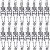 SUNNYCLUE 80Pcs Tibetan Style Alloy Pendants TIBE-SC0003-04-1