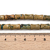 Natural Verdite Stone Beads Strands G-T140-90-5