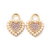 Alloy Rhinestone Pendants ALRI-K048-03C-1