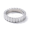304 Stainless Steel Grooved Finger Rings X-RJEW-G298-12P-2