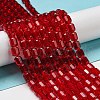 Glass Beads Strands X-GLAA-G112-01C-5