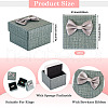 Square Cardboard Paper Ring Gift Storage Boxes CON-TAC0001-17C-4