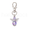 8Pcs Angel Acrylic Pendant Decorations HJEW-JM03208-01-4