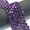 Natural Quartz Dyed Beads Strands G-C116-A35-02-1