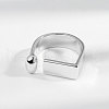 Geometric Shape Brass Cuff Rings for Women FS-WGB4AA4-01-2