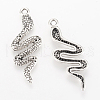 Tibetan Style Alloy Pendants X-TIBEP-Q064-37AS-RS-1