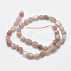 Natural Multi-Moonstone Beads Strands X-G-F547-06-B-2
